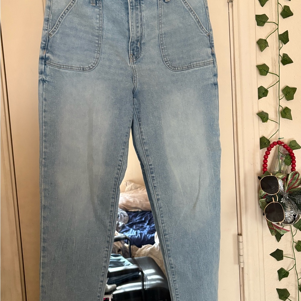 SO High Rise Blue Jeans Classic Style